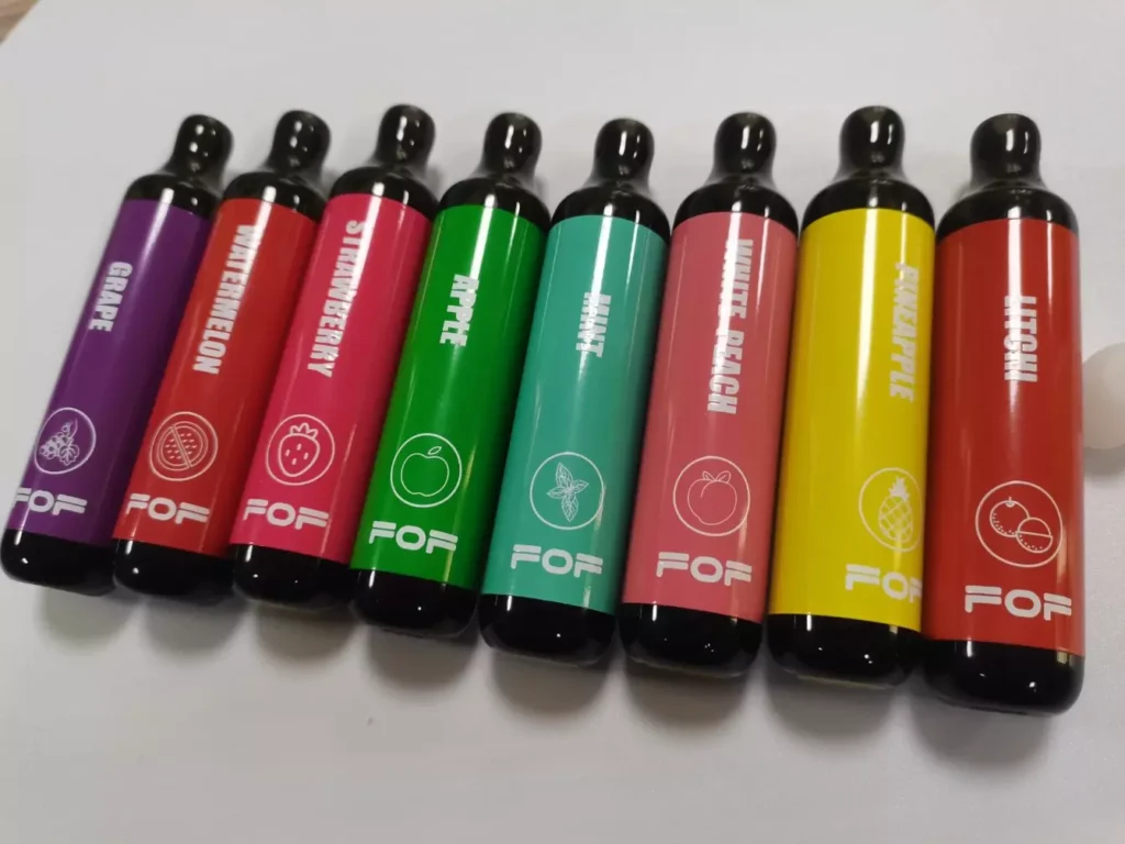 FOF X SPACE 4000 puffs flavor