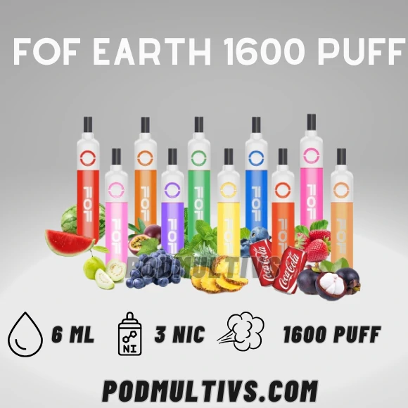 Fof earth 1600 puffs