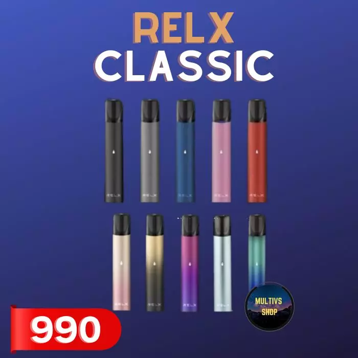 relx classic พอตบุหรี่ไฟฟ้า