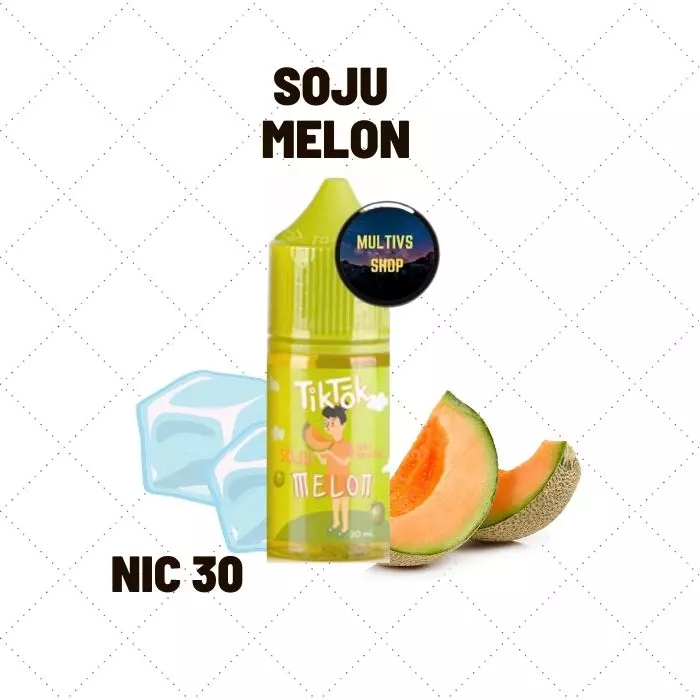 SOJU melon saltnic น้ำยาซอลนิค