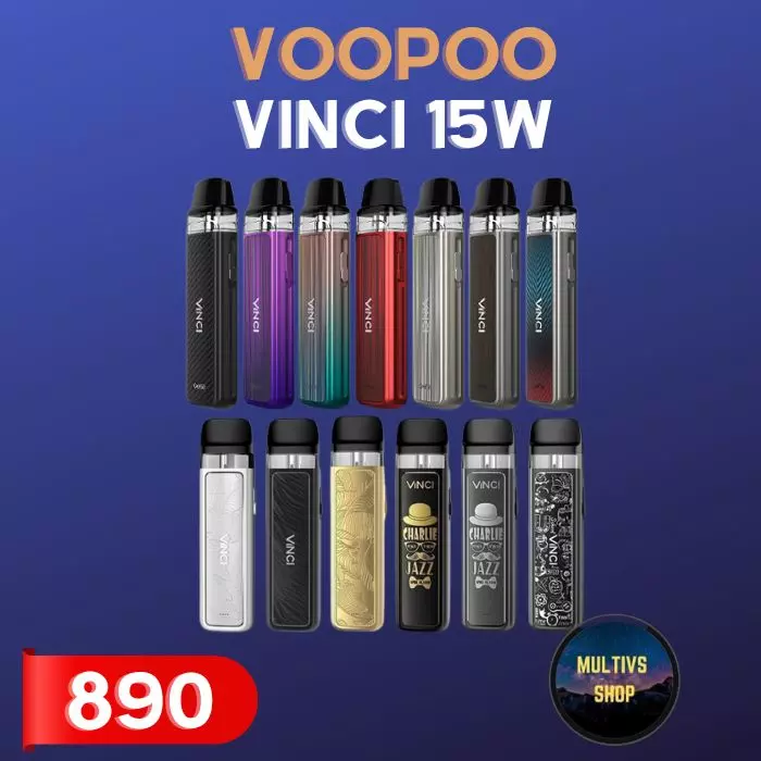 VOOPOO VINCI 15W พอตบุหรี่ไฟฟ้า