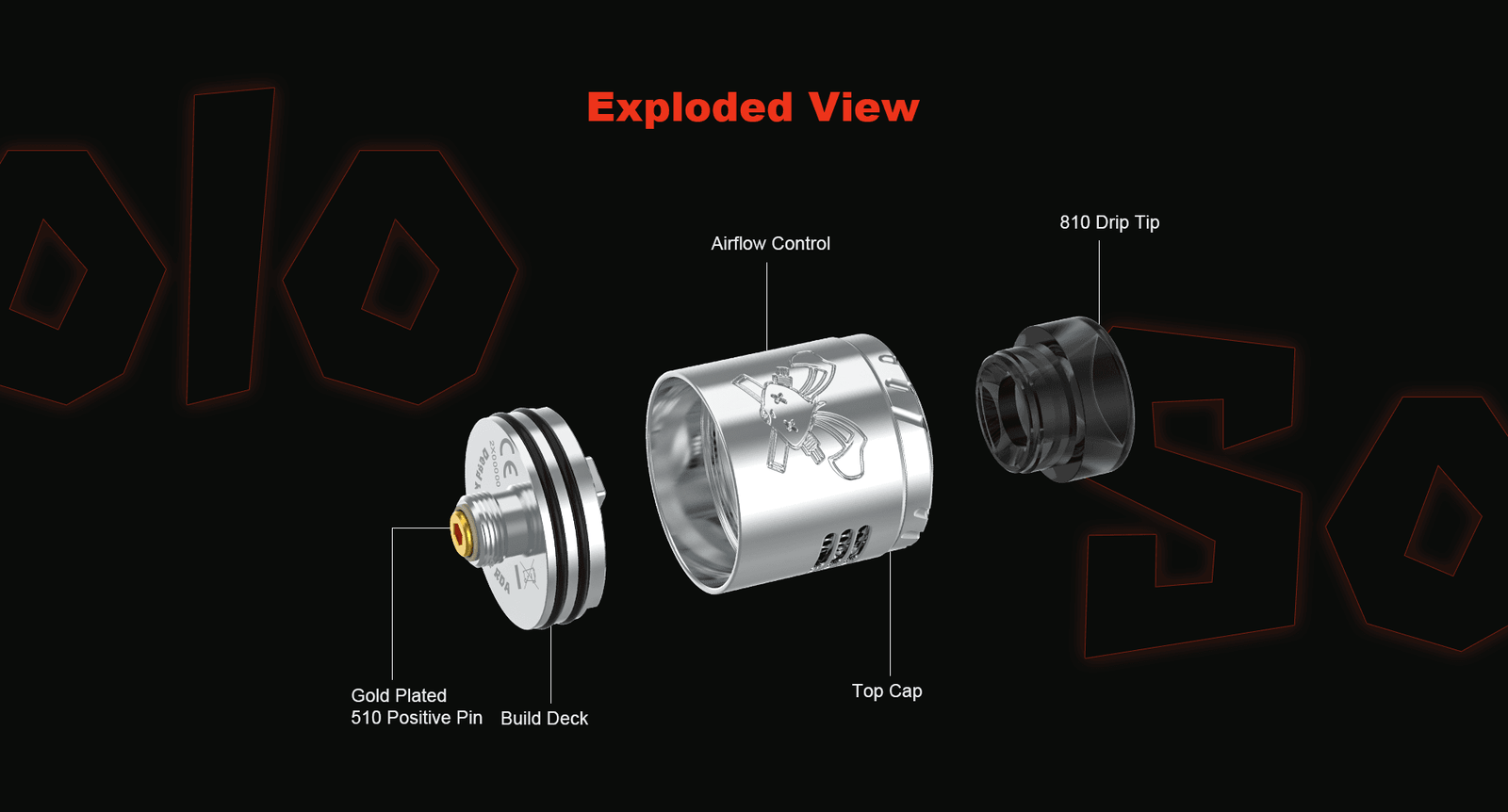 HELL VAPE DEAD RABBIT SOLO RDA Specification