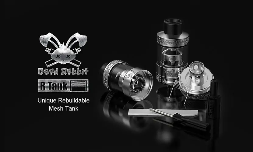 Hellvape Dead Rabbit R Tank 1 hellvape dead rabbit r tank 1