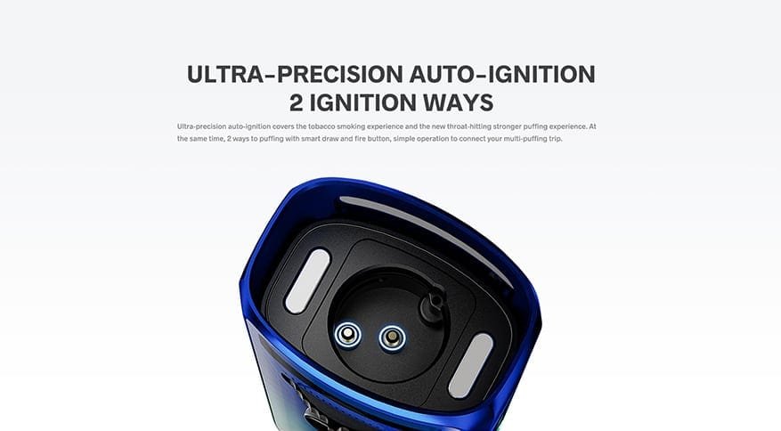 VOOPOO VINCI 3 ULTRA PRECISION AUTO IGNOTION 2 IGNITION WAYS