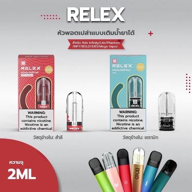 หัวพอตเปล่า RELX