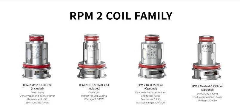 SMOK NORD C 50W Pod Kit RPM Coil