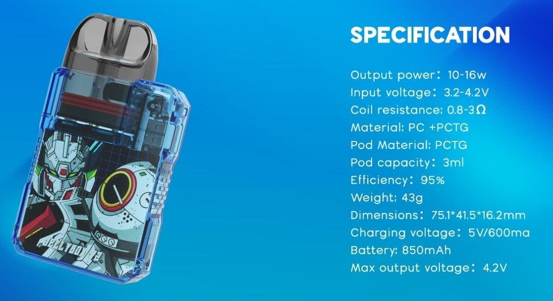 Rincoe Jellybox V2 Specification