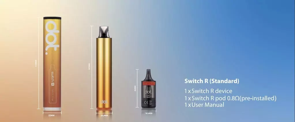 Dot switch R package
