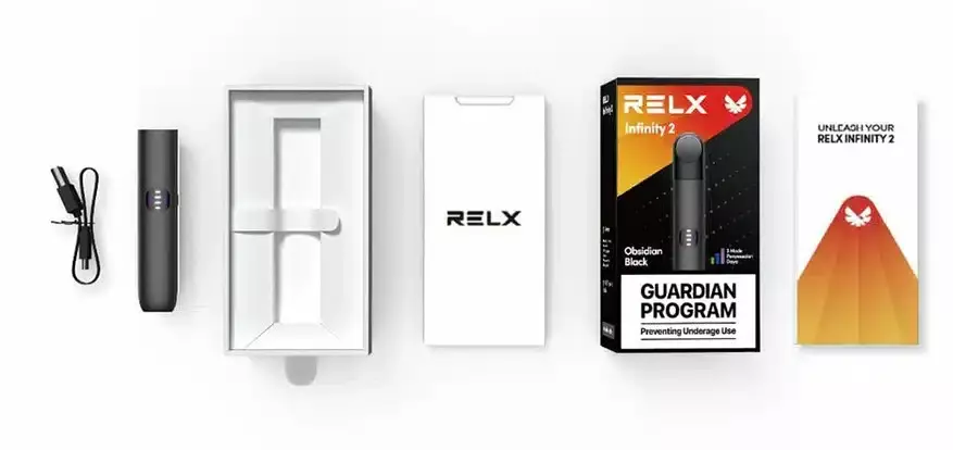 อุปกรณ์ภายในกล่องของ RELX Infinity 2 ราคาส่ง