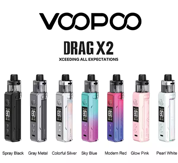 VOOPOO DRAG X2 สีทั้งหมด