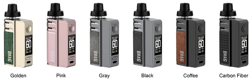 VOOPOO Drag E60 Kit Full Colors VOOPOO Drag E60 Kit Full Colors
