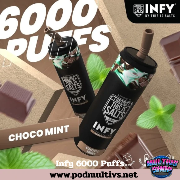 Infy 6000 Puffs Choco Mint ช๊อคโกแลตมิ้น