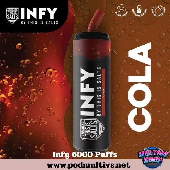Infy 6000 Puffs Cola โคล่า