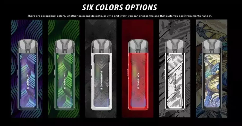 manto nano Z1 Color all