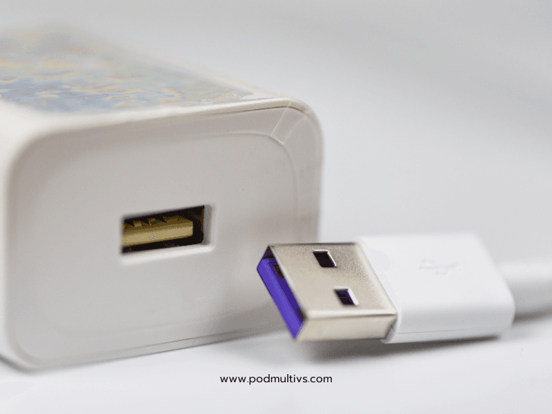 พอตชาร์จไม่เข้าให้ทำความสะอาดอุปกรณ์ชาร์จ