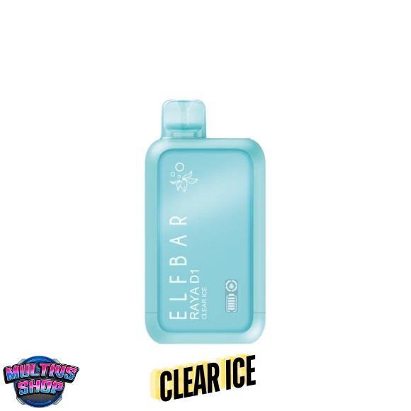 ELFbar RAYA D1 10000 Puffs Clear Ice น้ำแร่