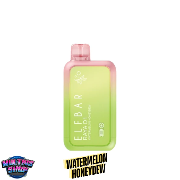 ELFbar RAYA D1 10000 Puffs Watermelon Honeydew แตงโมเมลอน