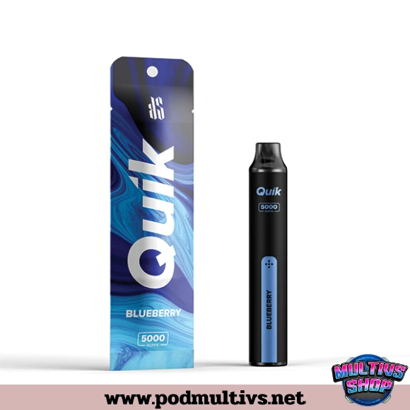 Quik 5000 Puffs Blueberry บลูเบอร์รี Quik 5000 Puffs Blueberry บลูเบอร์รี