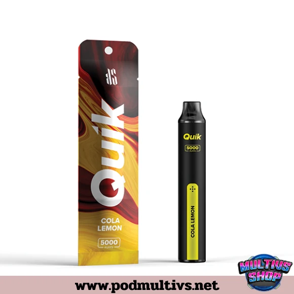 Quik 5000 Puffs Cola Lemon โคล่าเลม่อน Quik 5000 Puffs Cola Lemon โคล่าเลม่อน
