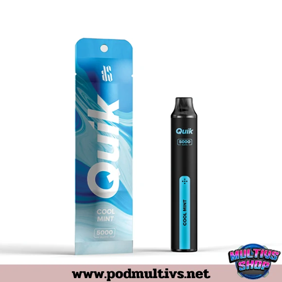 Quik 5000 Puffs Cool Mint คูลมินต์ Quik 5000 Puffs Cool Mint คูลมินต์