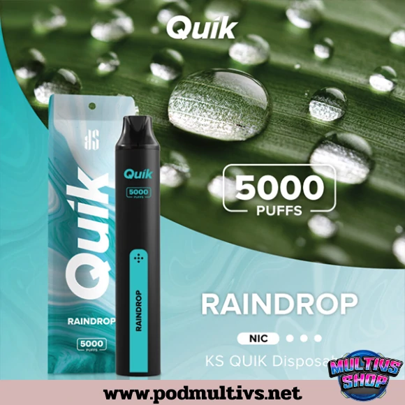 Quik 5000 Puffs Raindrop น้ำฝน Quik 5000 Puffs Raindrop น้ำฝน
