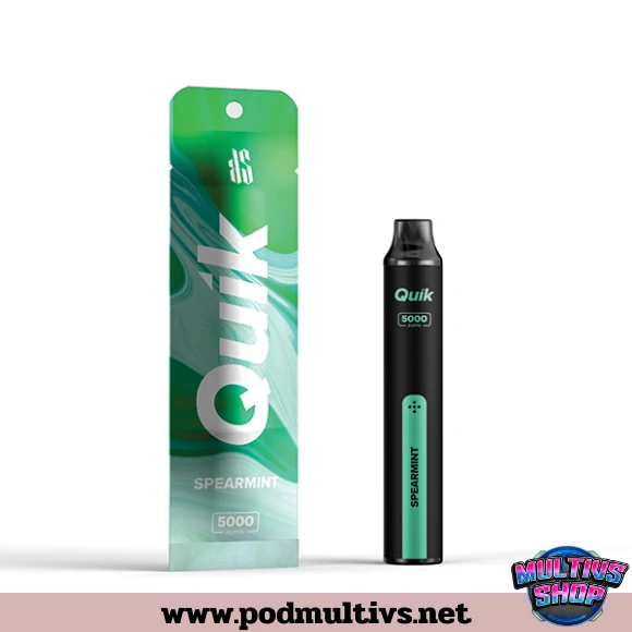 Quik 5000 Puffs Spearmint สเปียร์มินต์ Quik 5000 Puffs Spearmint สเปียร์มินต์