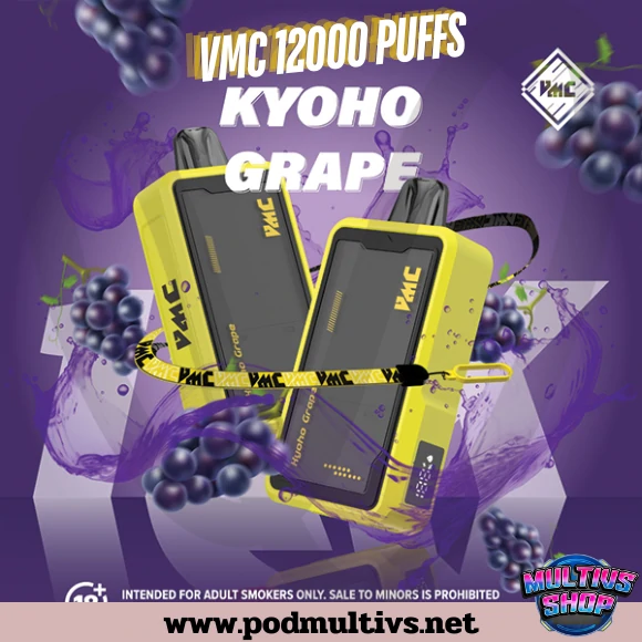 Vmc 12000 Puffs Kyoho Grape องุ่นเคียวโฮ Vmc 12000 Puffs Kyoho Grape องุ่นเคียวโฮ