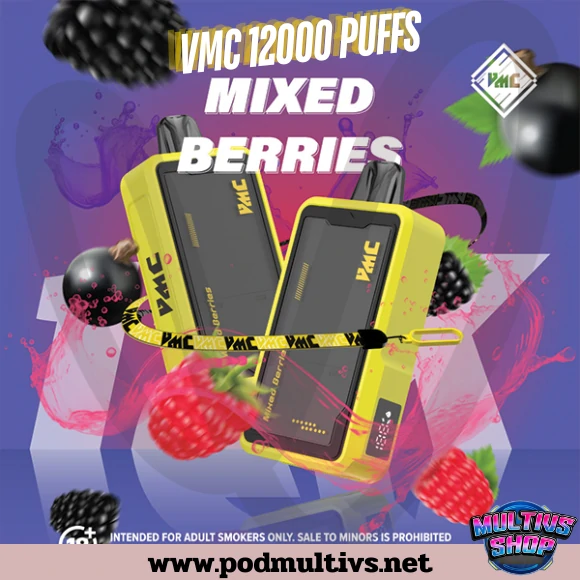 Vmc 12000 Puffs Mixed Berries มิกซ์เบอร์รี Vmc 12000 Puffs Mixed Berries มิกซ์เบอร์รี