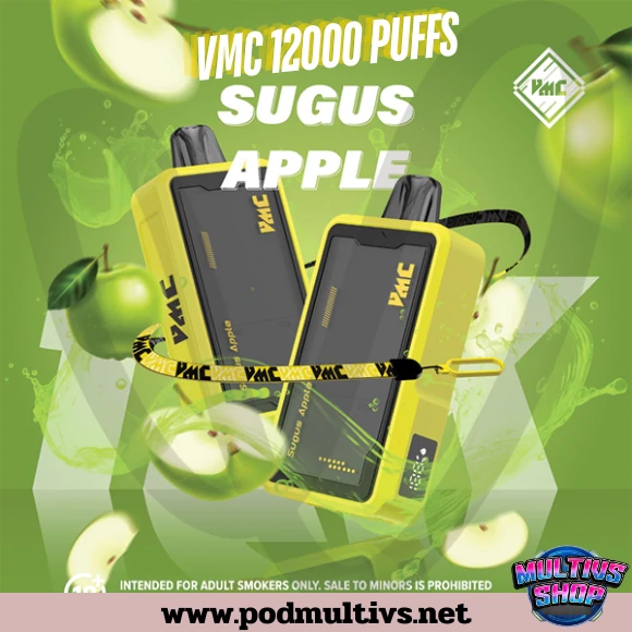 Vmc 12000 Puffs Sugus Apple ซูกัสแอปเปิ้ล Vmc 12000 Puffs Sugus Apple ซูกัสแอปเปิ้ล