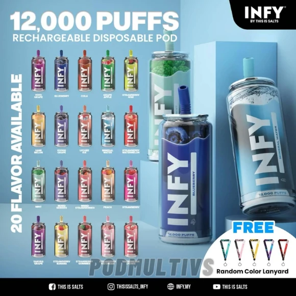 กลิ่น Infy 12000 Puffs ทั้งหมด กลิ่น Infy 12000 Puffs ทั้งหมด