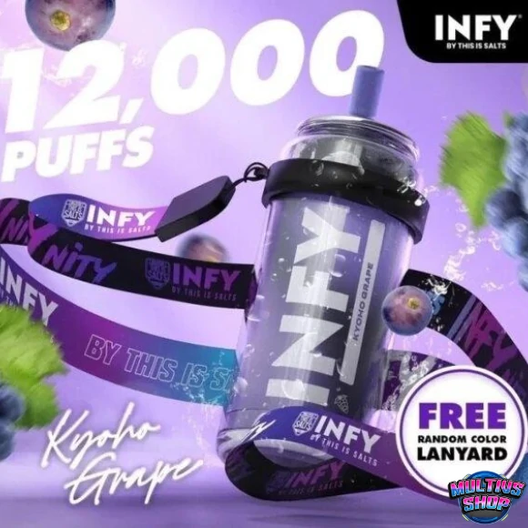 Infy 12000 Puffs Kyogo Grape Infy 12000 Puffs Kyogo Grape