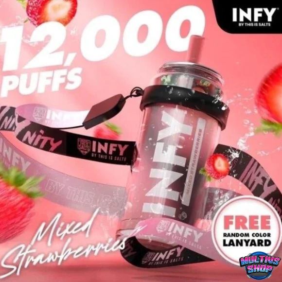 Infy 12000 Puffs Mixed Strawberry Infy 12000 Puffs Mixed Strawberry
