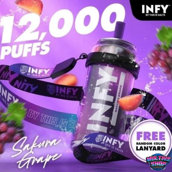 Infy 12000 Puffs Sakura Grape Infy 12000 Puffs Sakura Grape