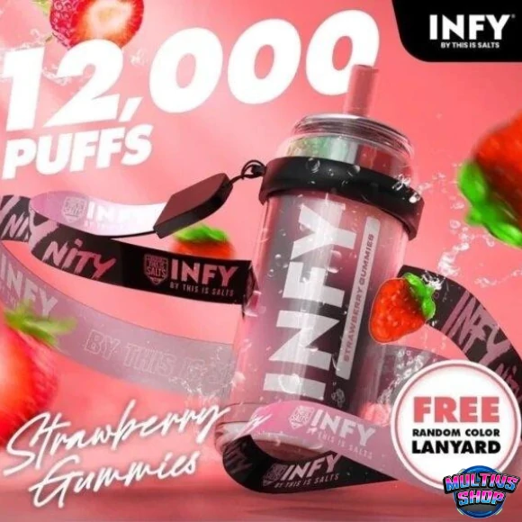 Infy 12000 Puffs Strawberry Gummies Infy 12000 Puffs Strawberry Gummies