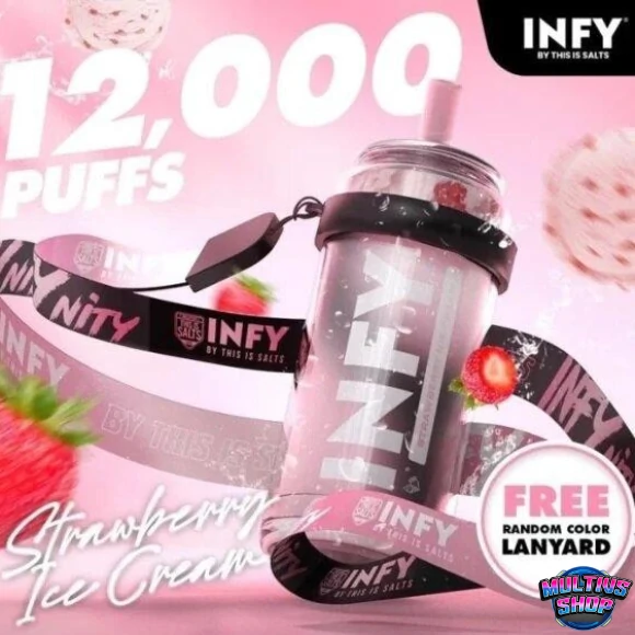 Infy 12000 Puffs Strawberry Ice Cream Infy 12000 Puffs Strawberry Ice Cream