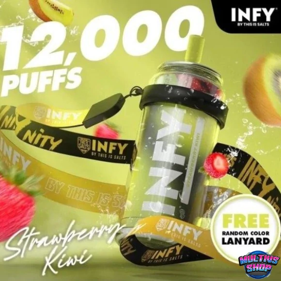 Infy 12000 Puffs Strawberry Kiwi Infy 12000 Puffs Strawberry Kiwi