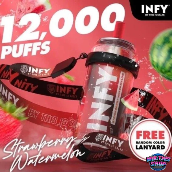 Infy 12000 Puffs Strawberry Watermelon Infy 12000 Puffs Strawberry Watermelon