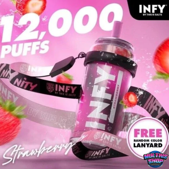 Infy 12000 Puffs Strawberry Infy 12000 Puffs Strawberry