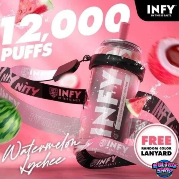 Infy 12000 Puffs Watermelon Lychee Infy 12000 Puffs Watermelon Lychee