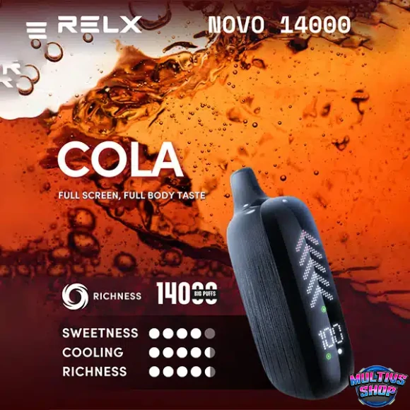 Relx Novo 14000 Puffs Cola