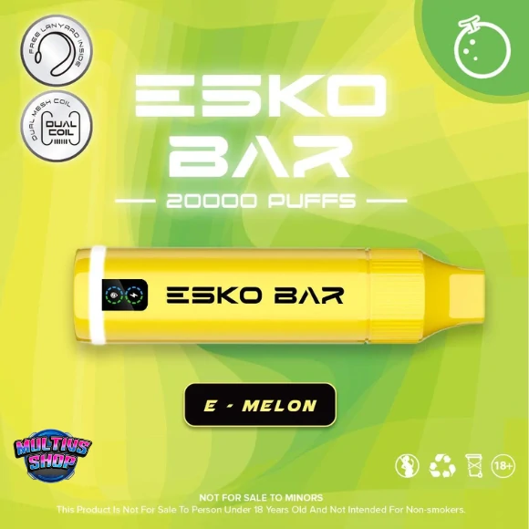 Esko Bar 20000 Puffs E-Melon เมล่อน ฮันนี่ดิว