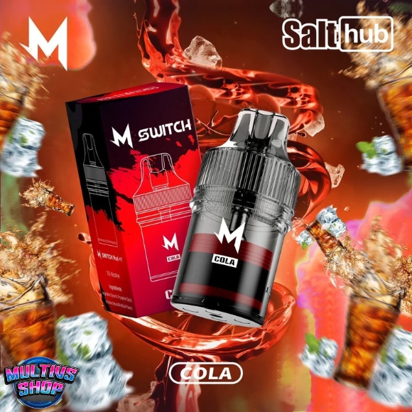 หัวพอต M Switch 15000 Puffs Cola กลิ่นโคล่า