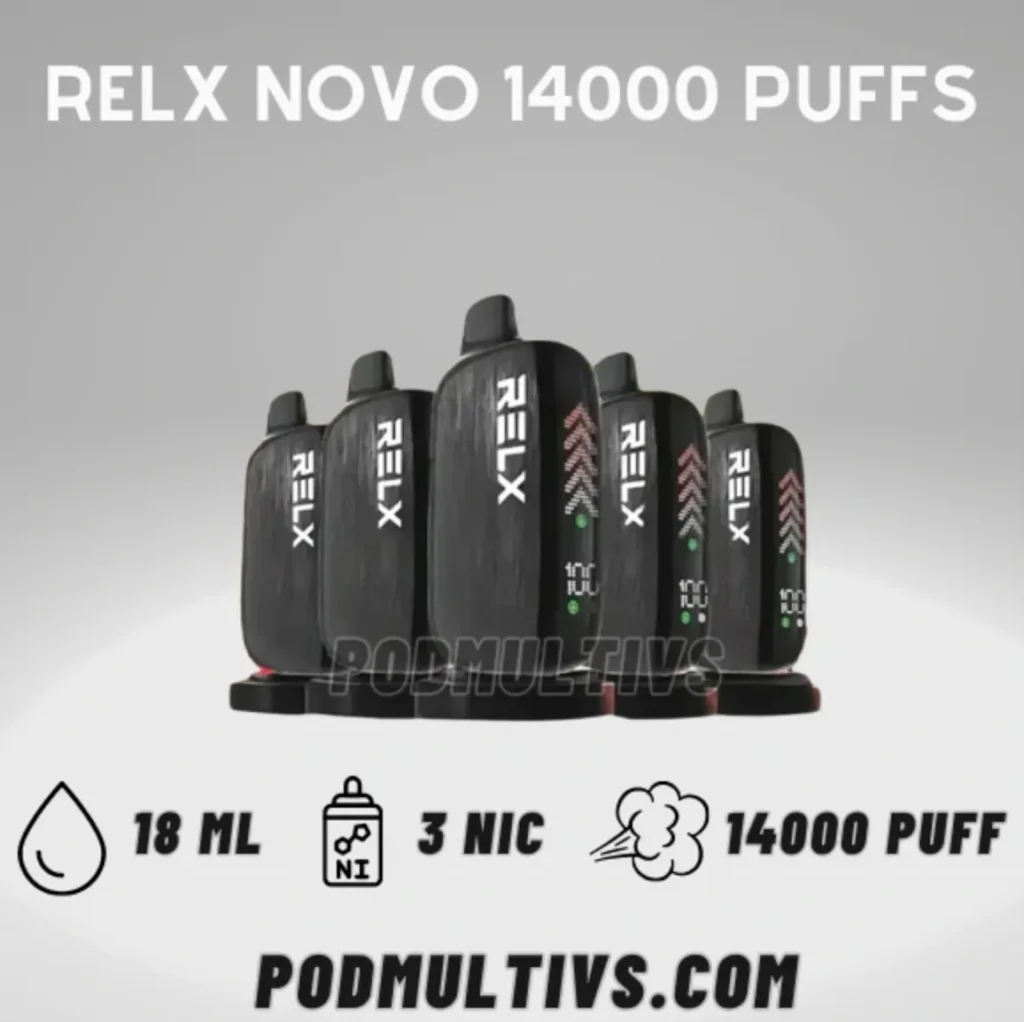 พอตใช้แล้วทิ้ง Relx Novo 14,000 Puffs