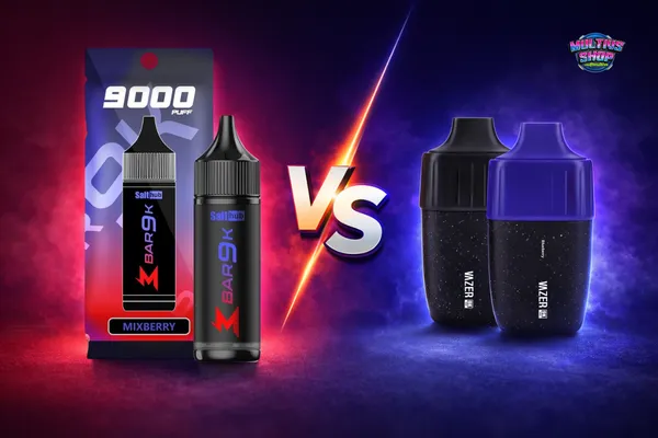 Vazer 9000 Puffs vs Marbo Bar 9000 เปรียบเทียบน้ำยาบุหรี่ไฟฟ้าแบบไหนดี