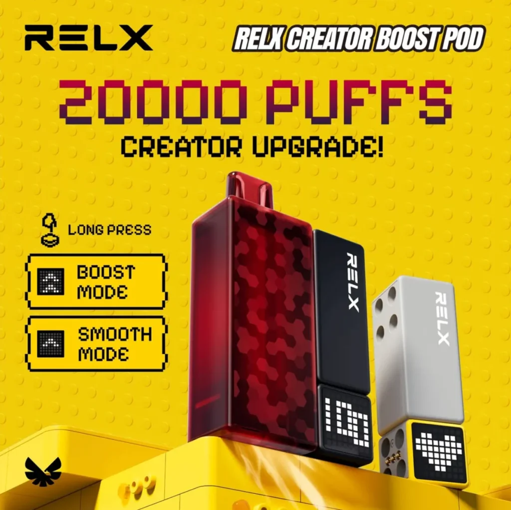 relx creator พอตสำหรับสายของเล่น เปลี่ยนหัวได้