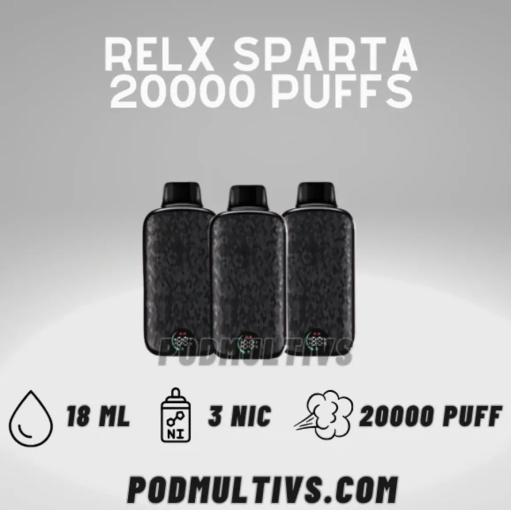 พอตใช้แล้วทิ้ง relx sparta ปรับโหมดได้